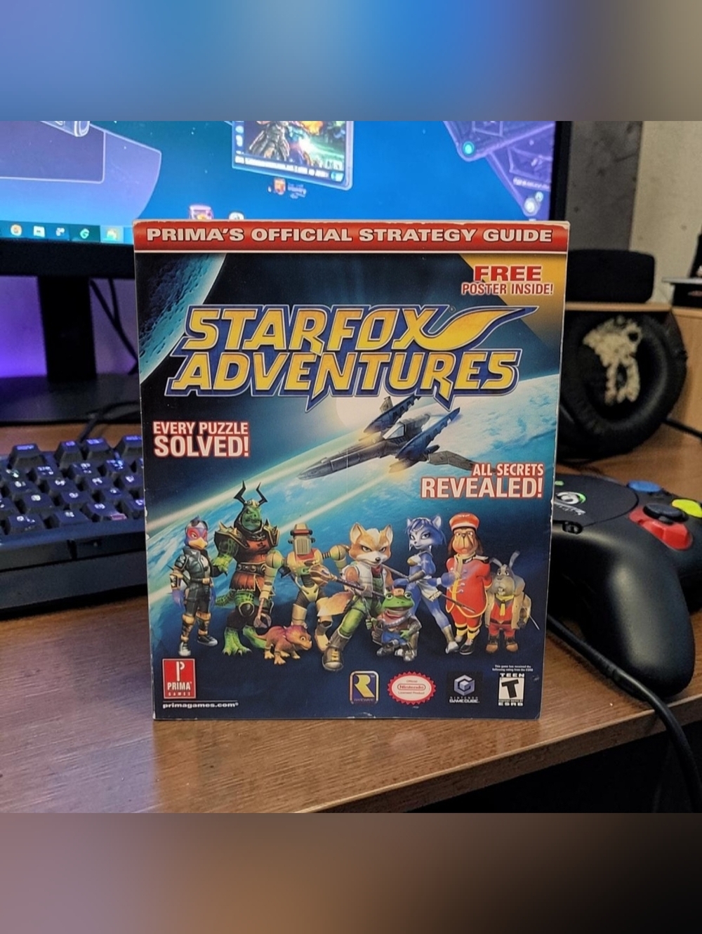 Star Fox Adventures Nintendo Gamecube Prima's Official Strategy Game Guide Book